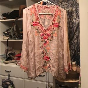 Johnny Was peasant blouse